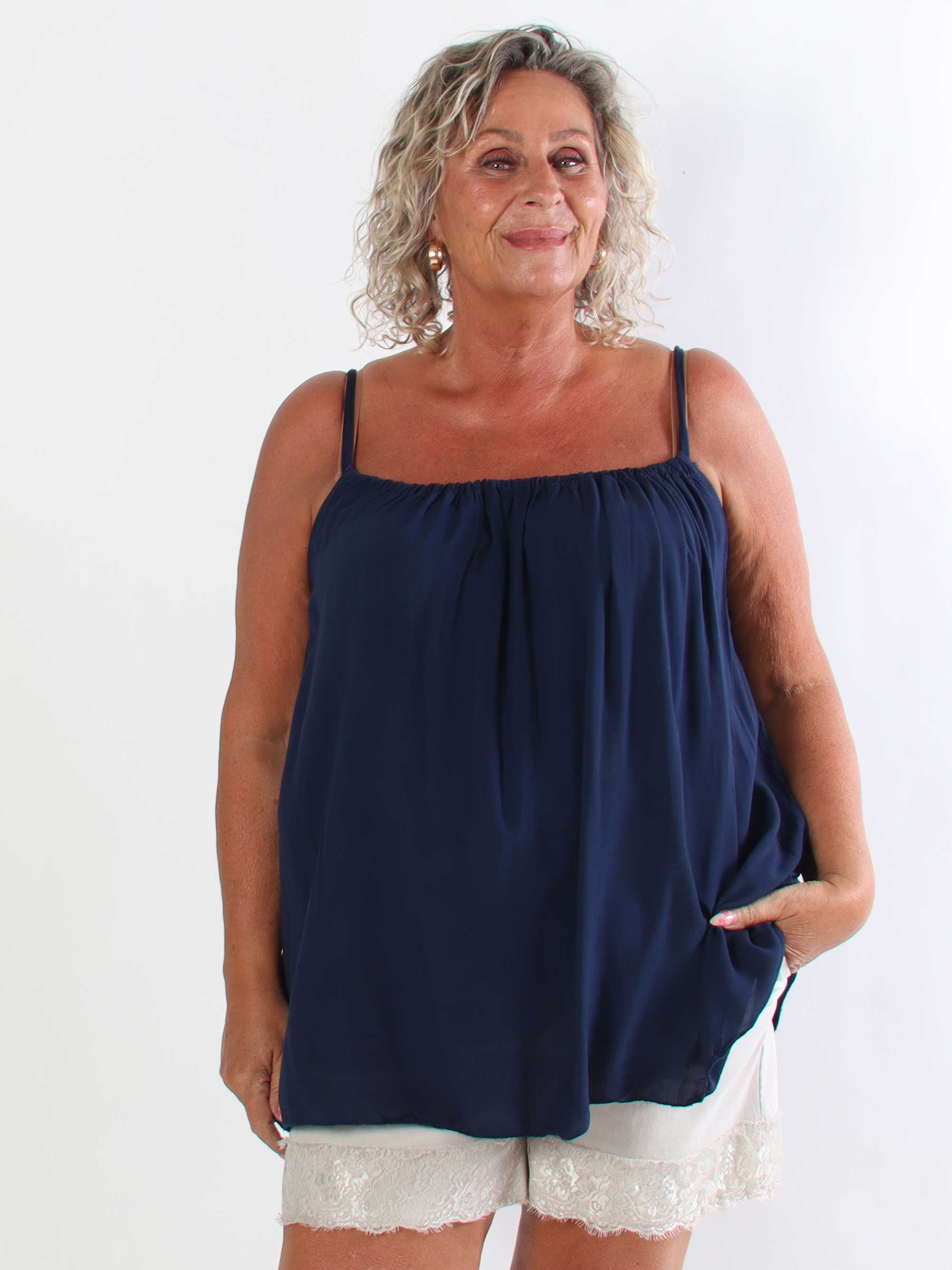 Sunshines Top - Lätt och luftig plus size topp i viskos